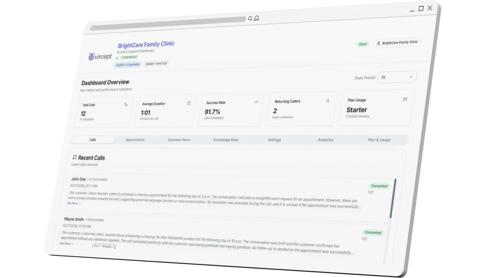 Complete Call Management & History